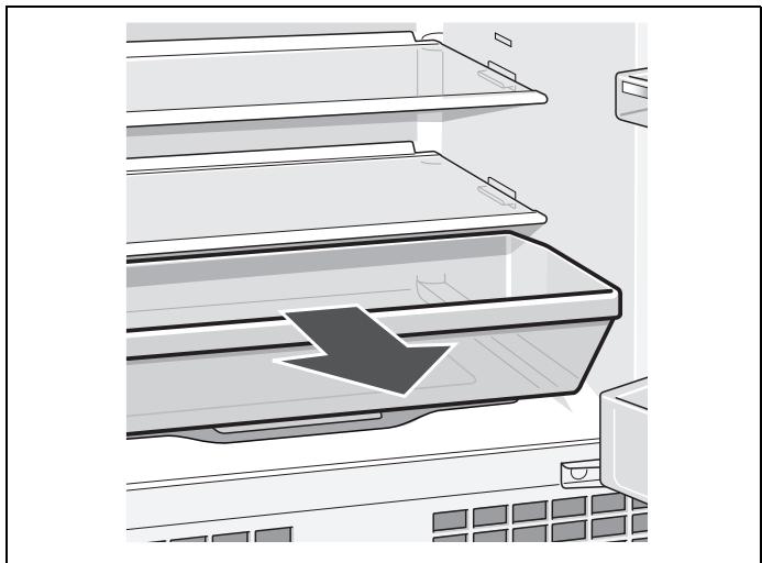 GAGGENAU RB 472 301 - Extraire le bac tiroir - 1