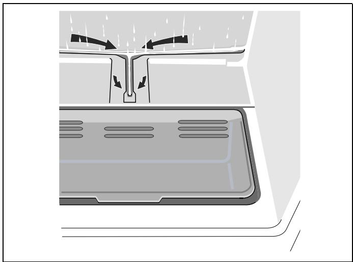GAGGENAU RB 472 301 - Rigole d'écoulement de l'eau de dégivrage - 1