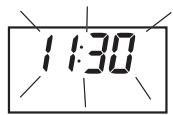 FAGOR 6H215AX - Comment mettre à l'heure l'horloge du four ? - 4
