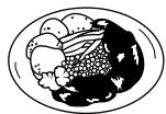 DAEWOO KOC9Q3TC - Disposition des aliments - 3