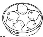 DAEWOO KOC9Q3TC - Disposition des aliments - 1