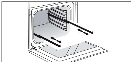 DE DIETRICH DOP7574W - INSTALLATION ET DEMONTAGE DES RAILS COULISSANTS - 1