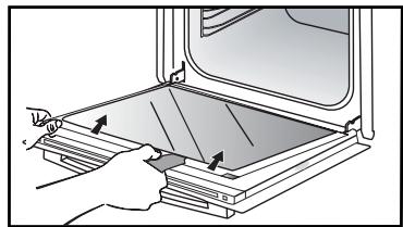 DE DIETRICH DOP7574W - DEMONTAGE ET REMONTAGE DE LA PORTE - 3