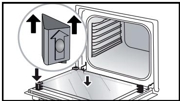 DE DIETRICH DOP7574W - DEMONTAGE ET REMONTAGE DE LA PORTE - 5