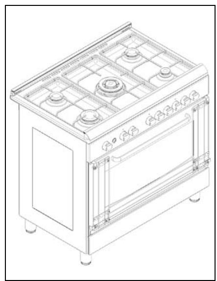 LA GERMANIA TU64C21DN - Nettoyage interieur du four : - 57