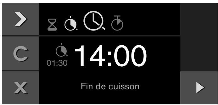 GAGGENAU BSP 221 110 - Retardar la fin de cuisson - 1