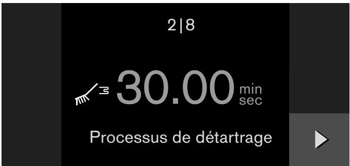 GAGGENAU BSP 221 110 - Lancer le programme de détartrage - 1
