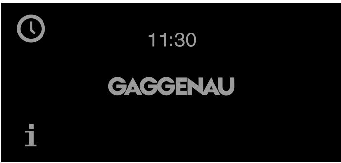 GAGGENAU BSP 221 110 - Appeler le menu Minuterie - 1