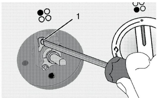 LISTO FEE L2N - Réglage du début des brûleurs de la table de cuisson : - 1