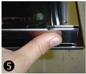 LOFRA MT86GV/C - Desmontagem/ Montagem vidros internos da porta - 3