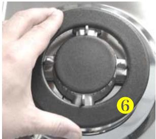 LOFRA MT86GV/C - Montagem Queimador Tripla Chama - 6