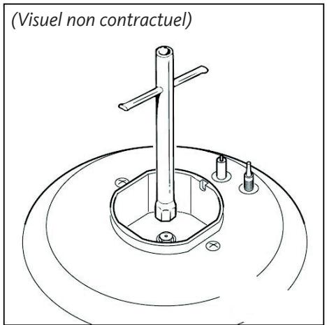 LISTO CV6060 L4B - Remplacement des injecteurs de la table de cuisson : - 1