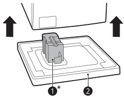 LG F174V92WRH - Soulever l'appareil de sa base en mousse - 1