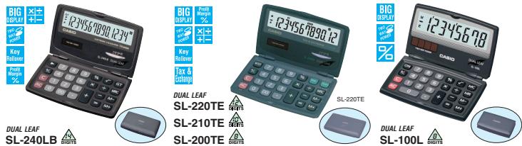 CASIO SL 100VC - PRACTICAL CALCULATORS - 4