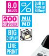 CASIO SL 100VC - Thermal Printer - 5