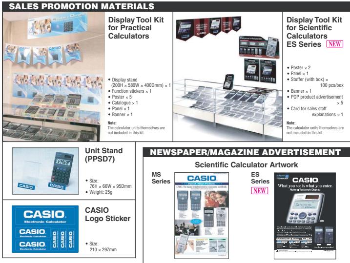 CASIO SL 100VC - OTHER PRODUCT INFORMATION - 3