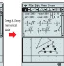 CASIO SL 100VC - Geometric Graphing by using the Drag &amp; Drop Function - 4