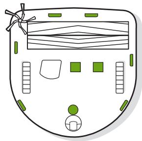 IROBOT ROOMBA 604 - Nettoyage des capteurs et des contacts de chargement - 2