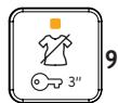 INDESIT YTM1081FR - Touches options* - 7