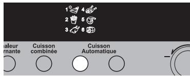 LG SOLARDOM - Appuyez sur cuisson automatique. - 1