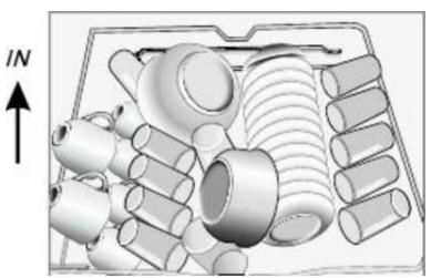 FAR LV13C49M19IX - Charger le panier supérieur - 1