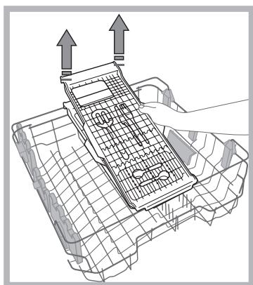INDESIT DFP27B96Z - Cutlery tray* - 2