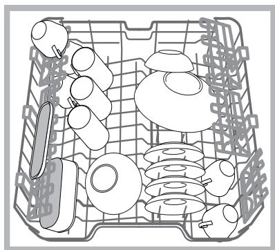 INDESIT DFP27B96Z - Upper rack - 1