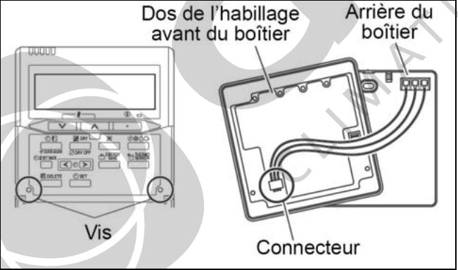 FUJITSU ARYA 45 LCT - Installation de la télécommande - 1