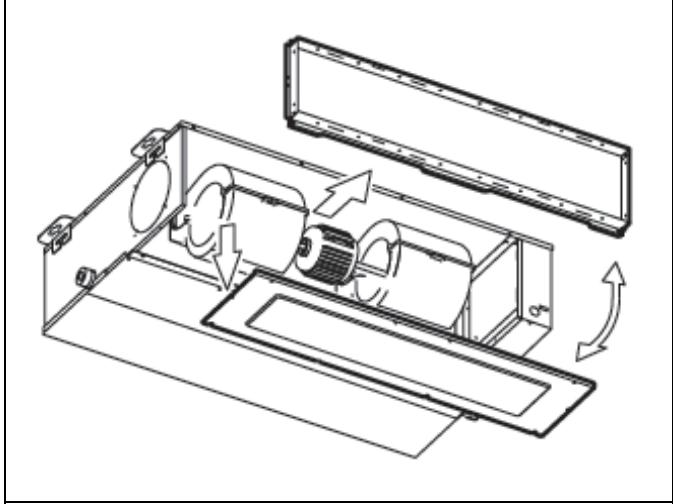 FUJITSU ARYA 45 LCT - Voies de reprises d'air - 2
