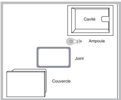 INDESIT IFW6230IX - Remplacement de l'ampoule déclairage du four - 1