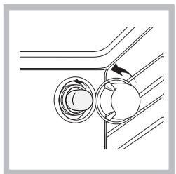 INDESIT I6V6C1AHWFR - Replacing the oven light bulb - 1