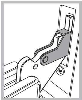 INDESIT I6M6CAGXFR - Removing and fitting the oven door: - 1