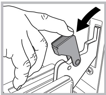 INDESIT I6M6CAGWFR - Démontage et remontage de la porte du four : - 2