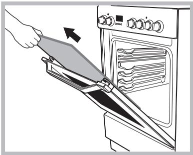 INDESIT I6M6CAGWFR - Démontage et remontage de la porte du four : - 5