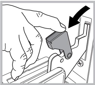 INDESIT IFW5844CIX - Démontage et remontage de la porte du four : - 2