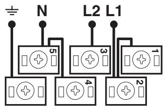 INDESIT FI23KBWH - 230V ~ H05RR-F 3x4 CEI-UNEL 35363 H05VV-F 3x4 CEI-UNEL 35746 - 3