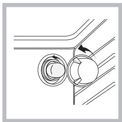 INDESIT IFW4844HBL - Replacing the oven light bulb - 1