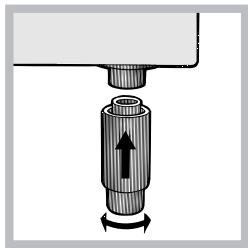 INDESIT IFW4844HBL - Positioning and levelling - 3