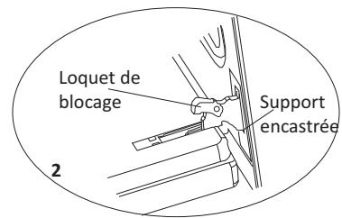 FAR CI606VIX - Pour démonter la porte du four - 2