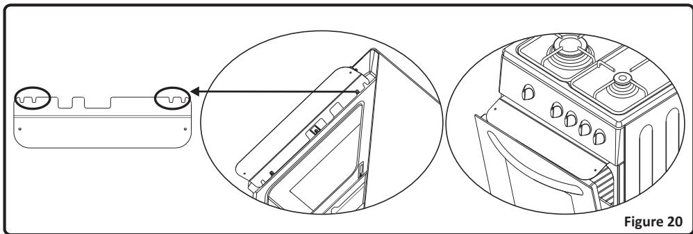 FAR CI606VIX - Mise en place de la tôle de protection du grill - 1