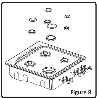 FAR CM6611 - Brûleurs du plan de cuisson: - 1