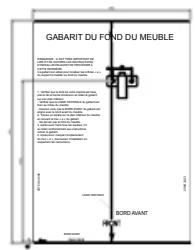 INDESIT MWI5213IX - préparation du meuble - 2