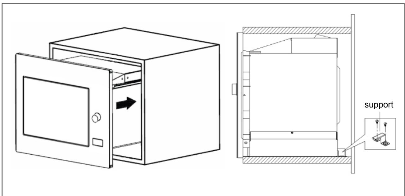 INDESIT MWI2221X - Installation du four - 1