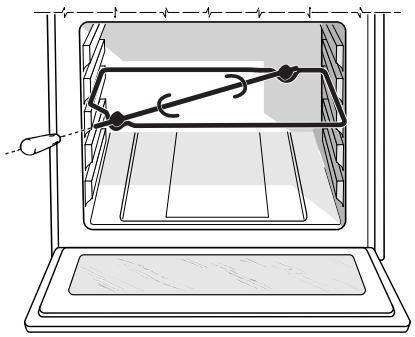 INDESIT IFW4534HWH - Het braadspit - 1