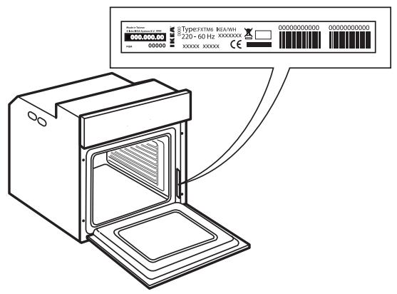 IKEA LAGAN 50416921 - Technical data - 1