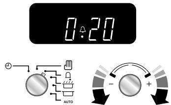 FALCON 1000 DELUXE - To Start and Then Stop the Right-hand Oven Using the Timer - 3