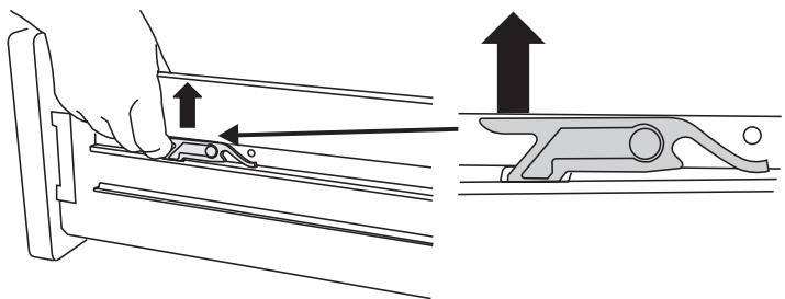 FALCON PROFESSIONAL 1092 DELUXE - To remove the drawer - 1