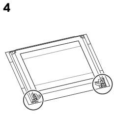 IKEA MATALSKARE 10370208 - Removing the oven door and the glass panels - 4