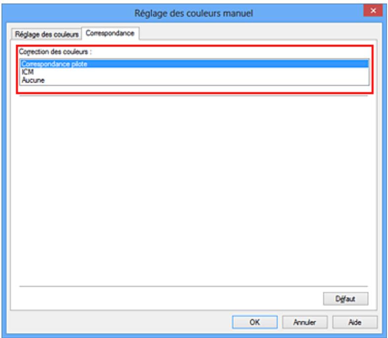 CANON TS 6350 - Définition de la correction des couleurs - 2