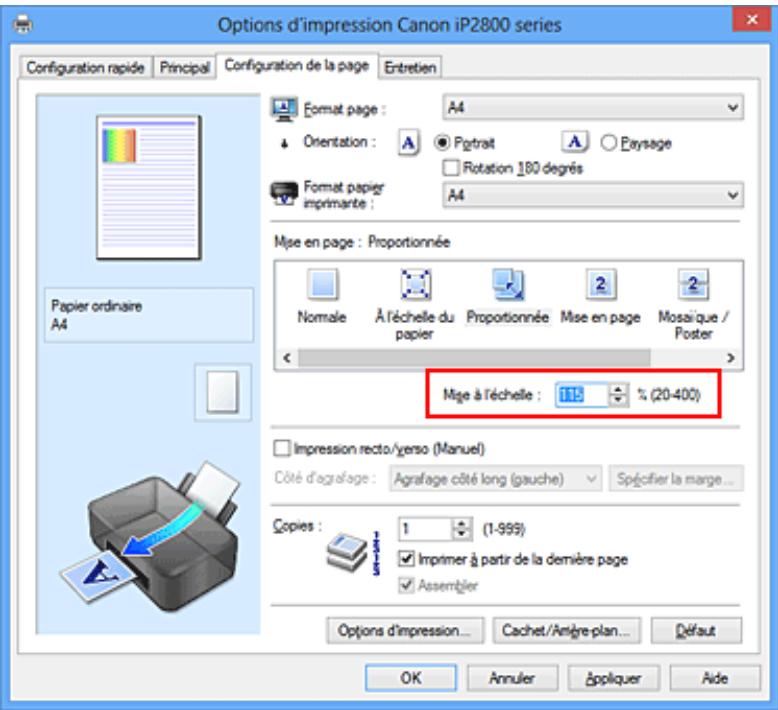 CANON TS 6350 - Impression proportionnée - 4